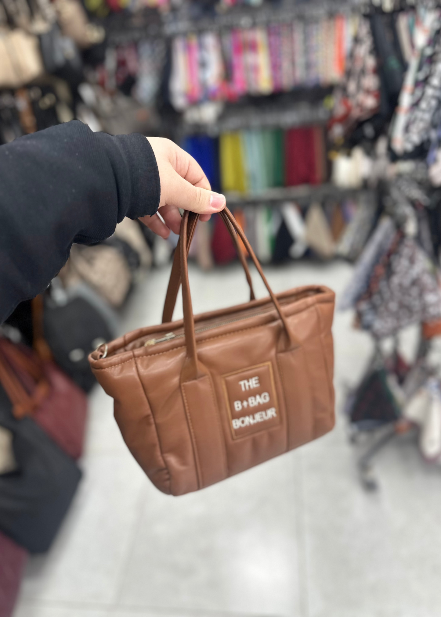 Mini Boy Deri Tote Bag Kadın Çanta
