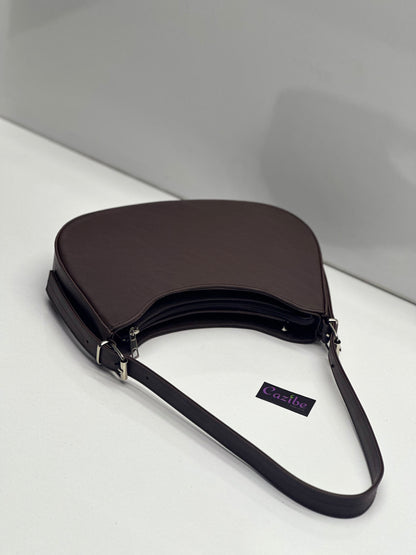 Basic Oval Kadın Baget Çanta