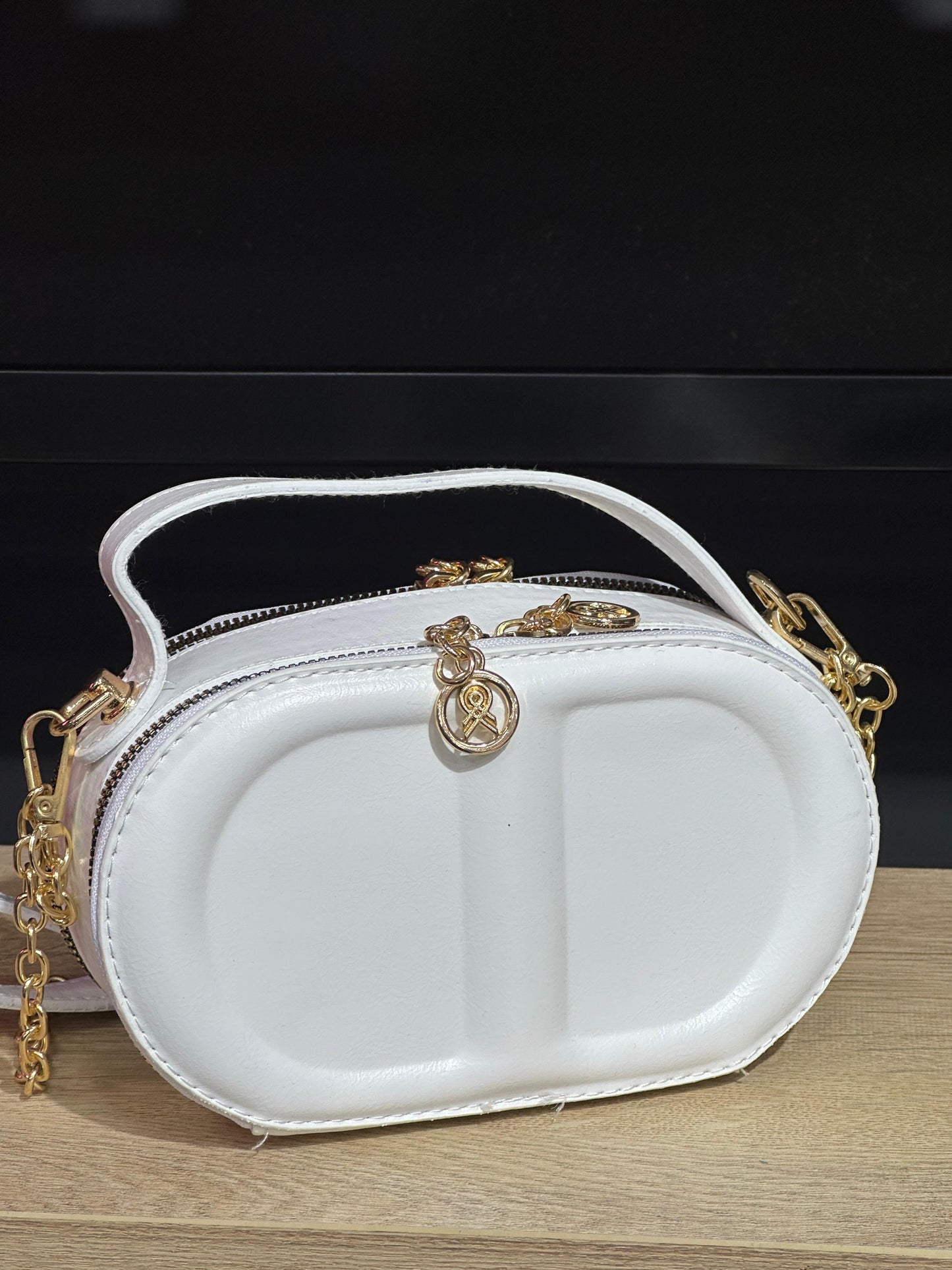 Özel Oval Formlu Trend Mini Kadın Çantası