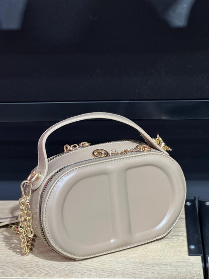 Özel Oval Formlu Trend Mini Kadın Çantası